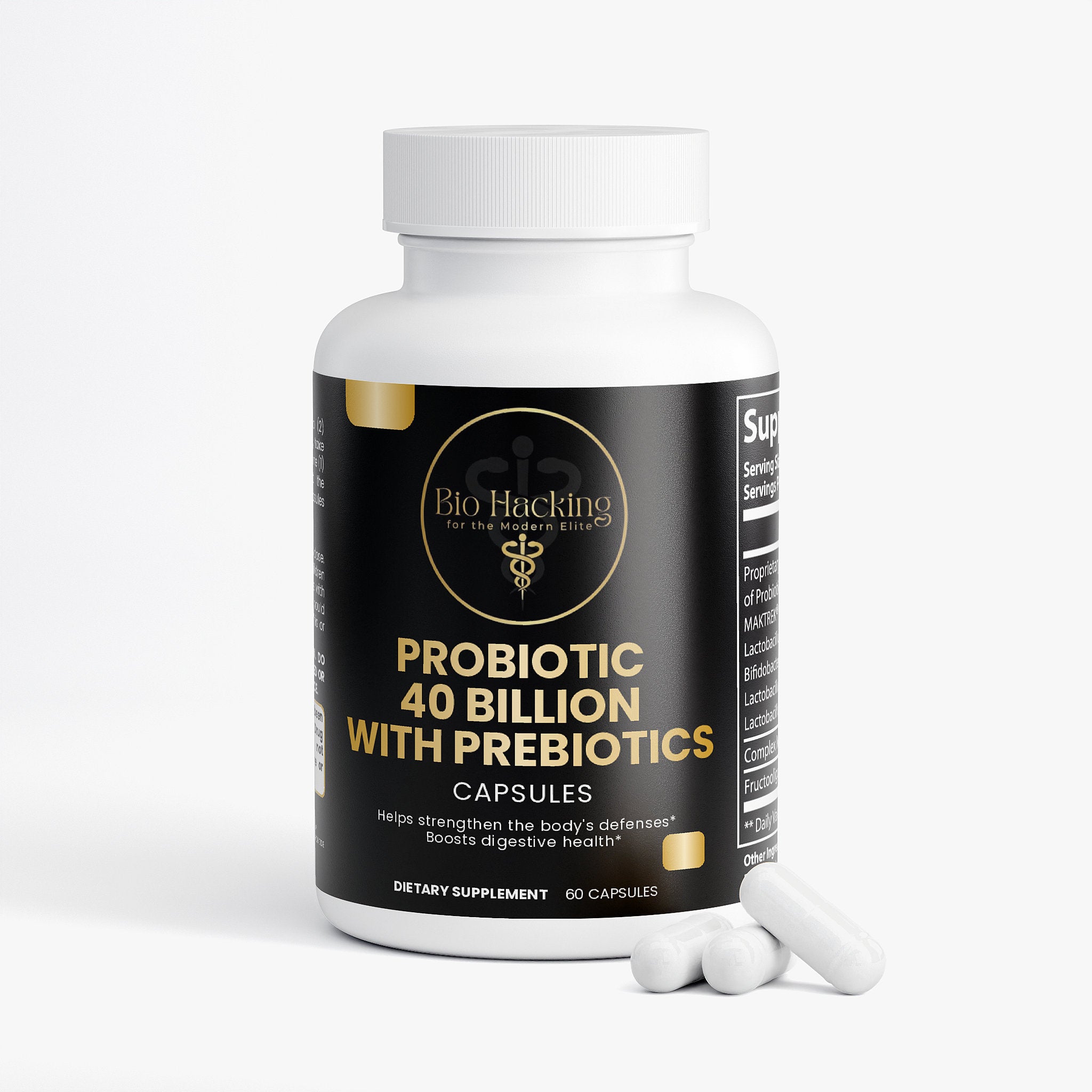 Probiotic 40 Billion with Prebiotics