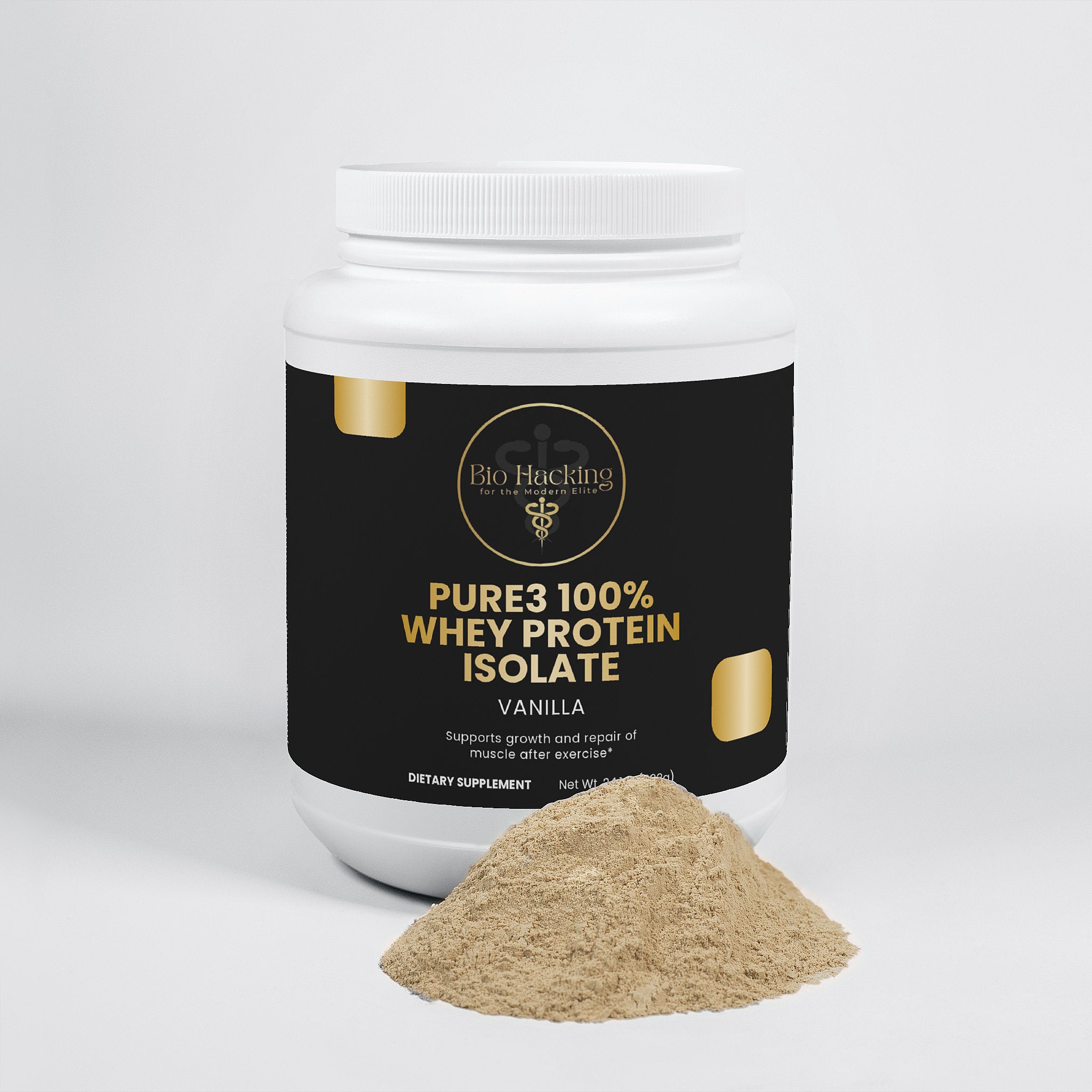 Pure3 100% Whey Protein Isolate (Vanilla)