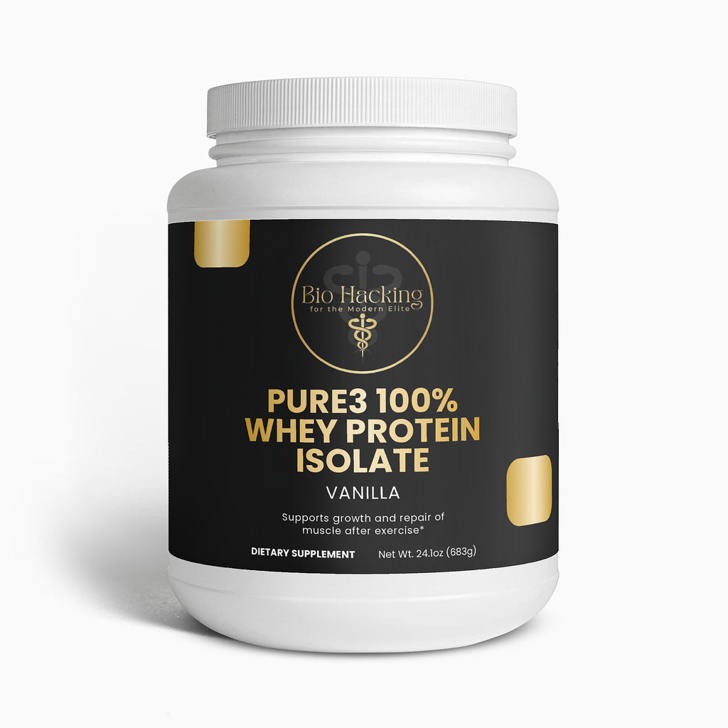 Pure3 100% Whey Protein Isolate (Vanilla)