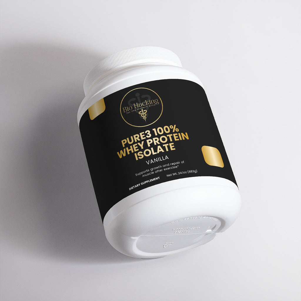 Pure3 100% Whey Protein Isolate (Vanilla)