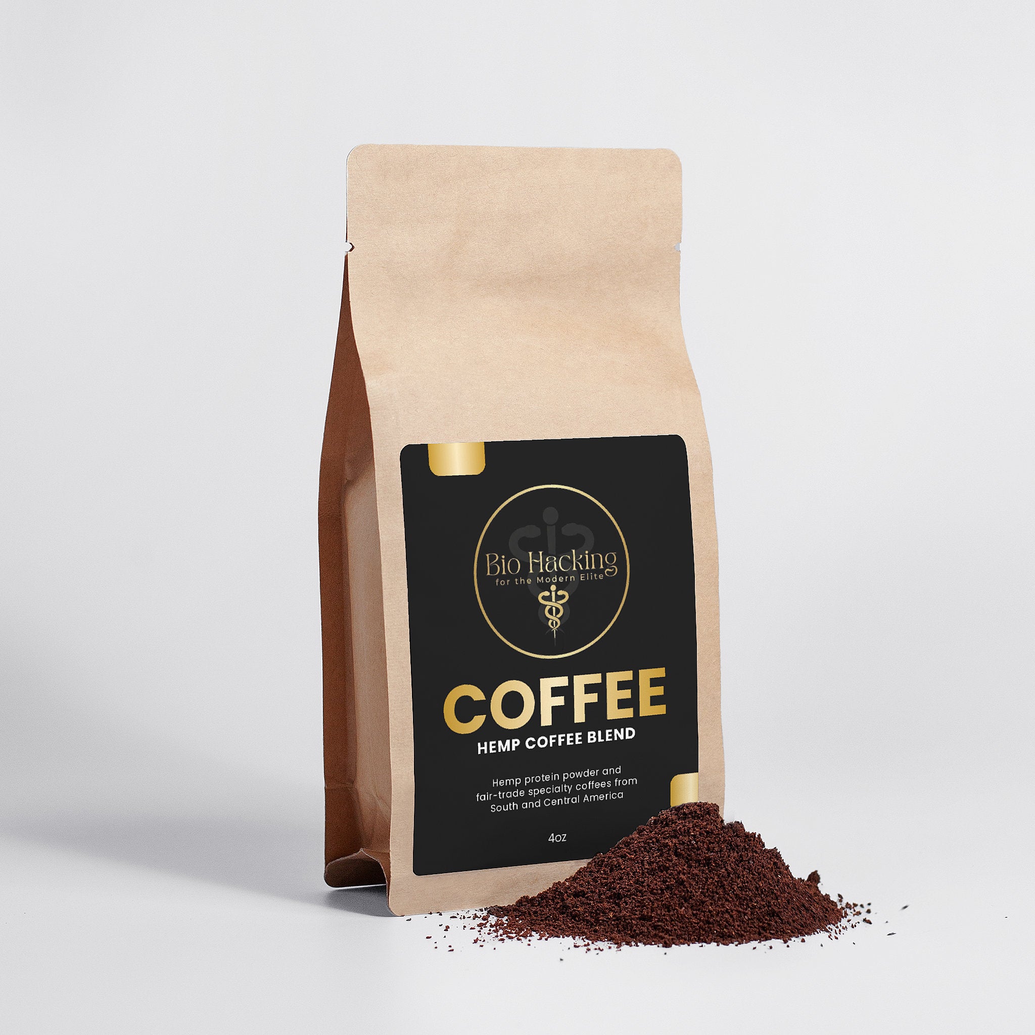 Hemp Coffee Blend - Medium Roast 4oz